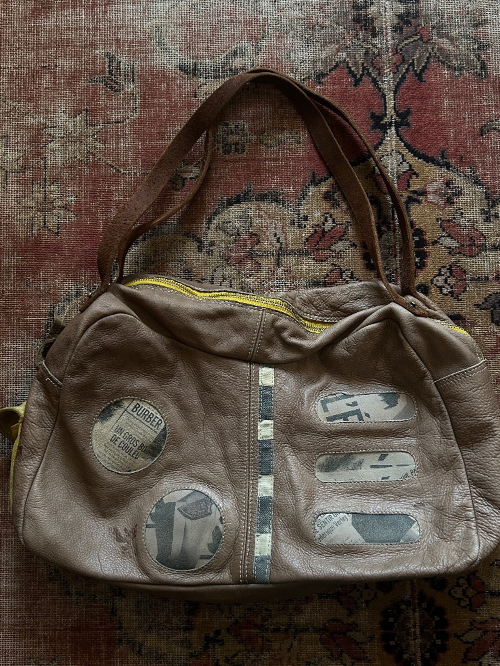 Vintage Y2K Brown Leather Purse